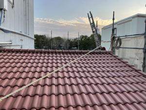 大阪市にて屋根葺き替え工事