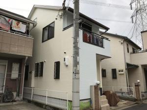 高槻市にて外壁、屋根塗装工事