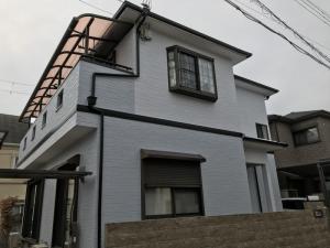 遮熱・断熱塗料GAINA「ガイナ」の外壁塗装施工事例になります。