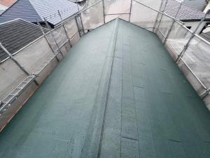 枚方市にて屋根葺き替え工事