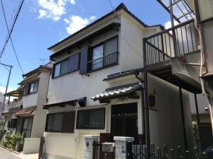 寝屋川市、黒原橘町にて外壁塗装工事