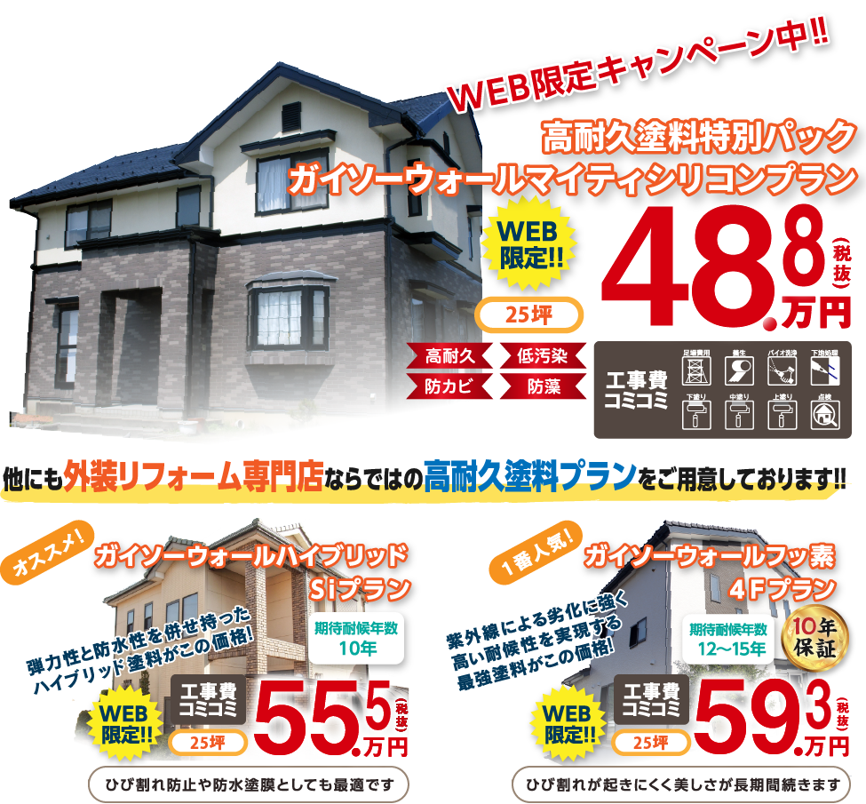 WEB限定キャンペーン中‼